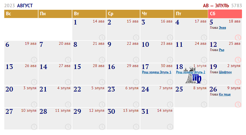 Еврейский календарь на 2024 год: праздники, названия месяцев и ориентирования