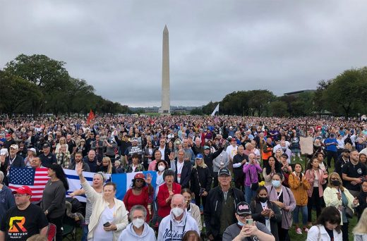 В Вашингтоне десятки тысяч христиан молились за свою страну