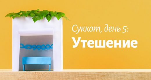 Суккот, день 5: Утешение