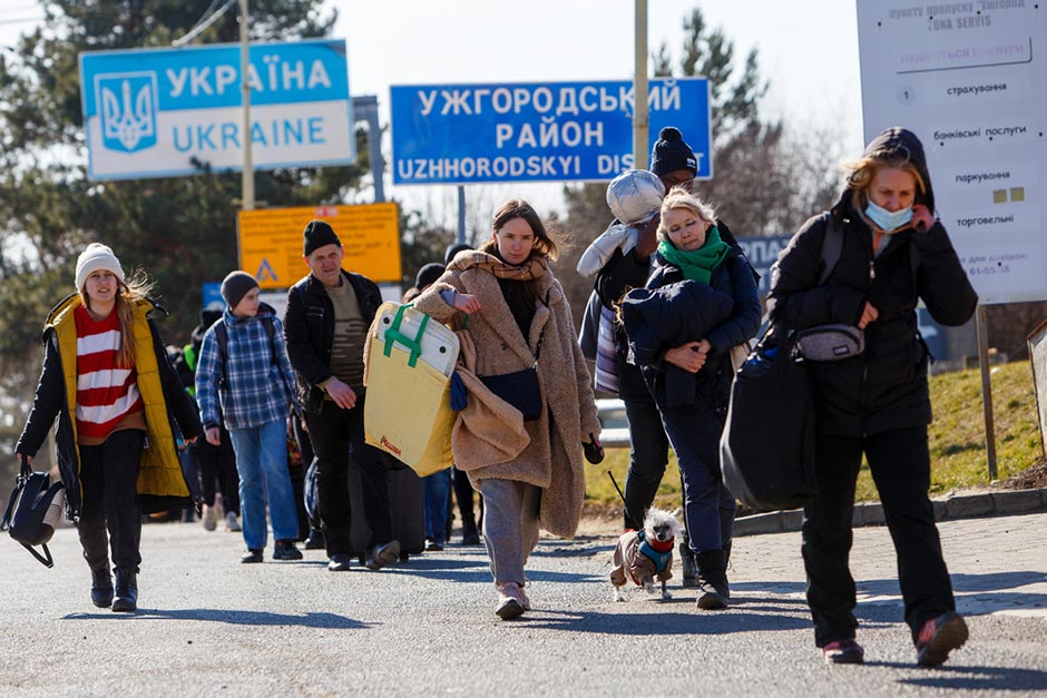 Церкви — полустанки на пути беженцев из Украины