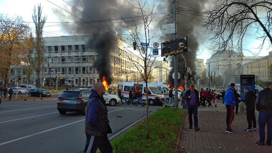 Армия РФ нанесла удары по городам Украины: взрывы в Киеве, Днепре и других регионах