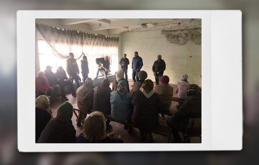 Год спустя, христиане в Украине говорят: «Мы не хотели бы оказаться в другом месте»