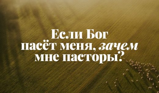 Если Бог пасёт меня, зачем мне пасторы?