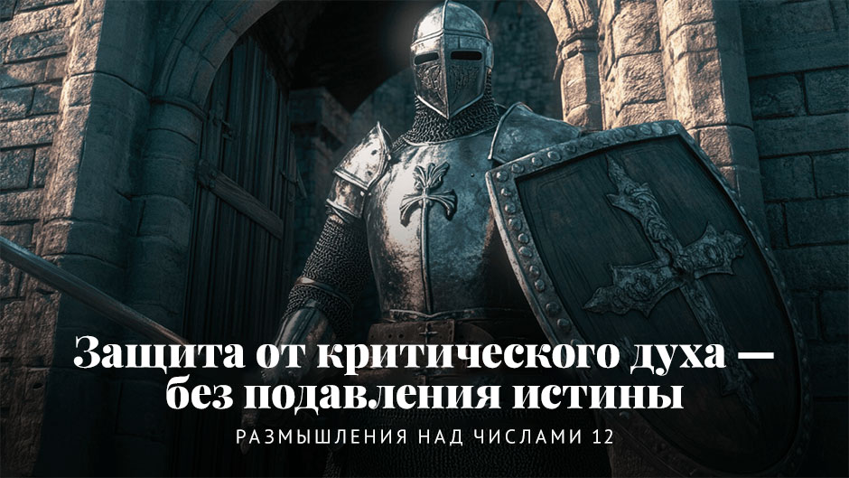 Защита от критического духа — без подавления истины