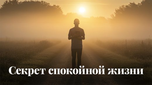 Секрет спокойной жизни
