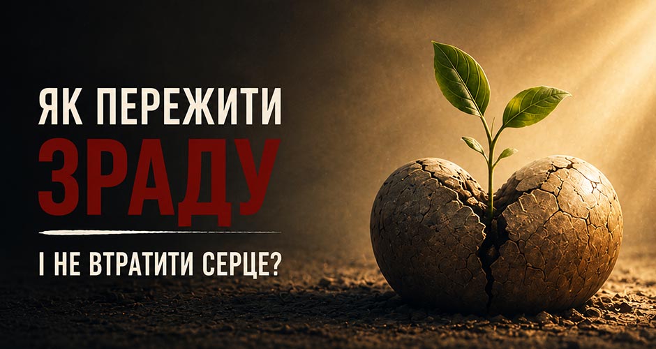 Як пережити зраду і не втратити серце?