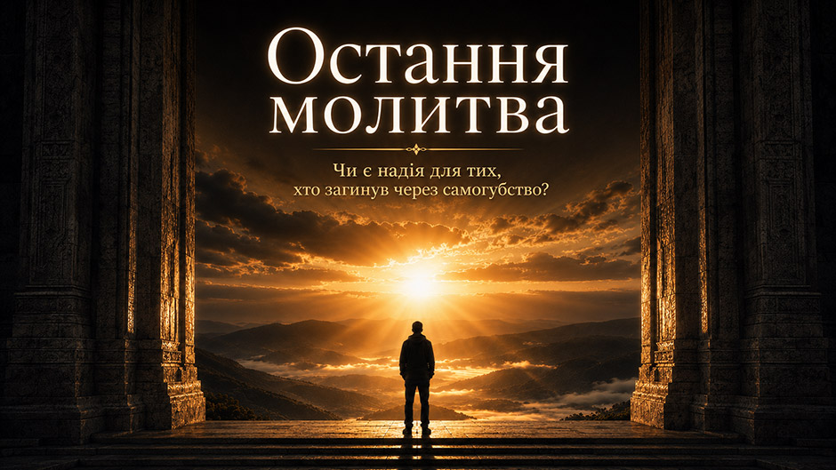 Остання молитва: чи є надія для тих, хто загинув через самогубство?