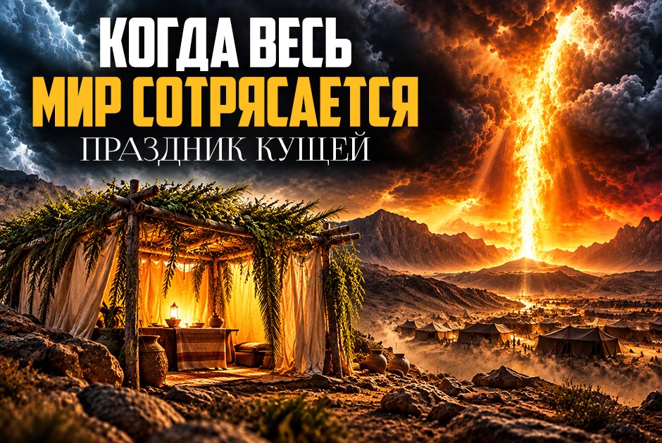 Когда весь мир сотрясается, Праздник Кущей открывает мощное библейское обещание