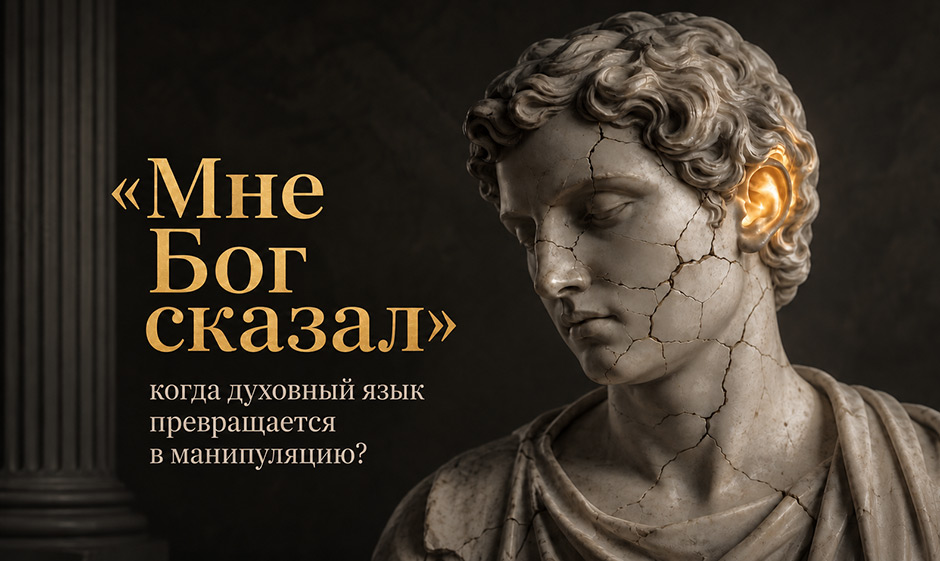 «Мне Бог сказал»: когда духовный язык превращается в манипуляцию?